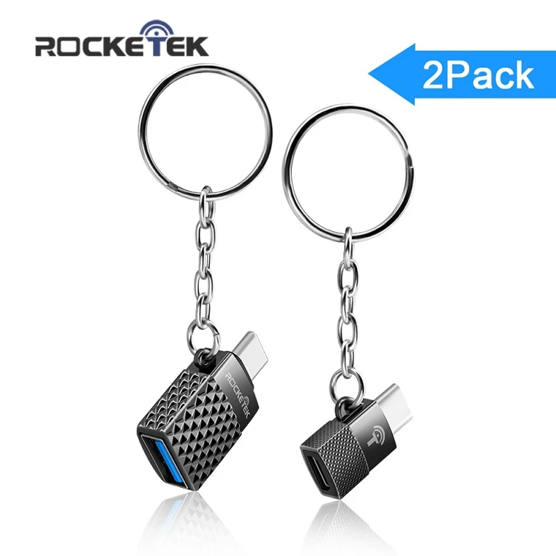 Rocketek микро к типу с OTG USB C 3 0 адаптер Alumium телефон типа Принадлежности Разъем для