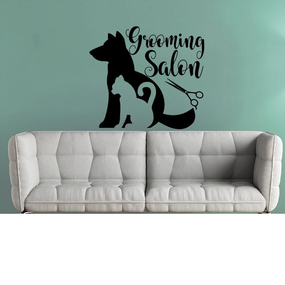 pet Grooming Salon Vinyl Sticker Pet Grooming Wall Decal Pet Shop Decor Animals Interior Puppy cat Pets Decals G274
pet Grooming Salon Vinyl Sticker Pet Grooming Wall Decal Pet Shop Decor Animals Interior Puppy cat Pets Decals G274