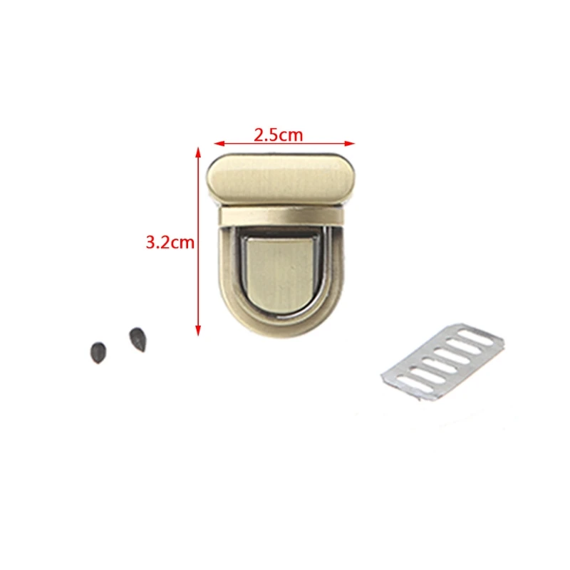 1PC Durable Buckle Twist Lock Hardware For Bag Shape Handbag DIY Turn Lock Bag Clasp
1PC Durable Buckle Twist Lock Hardware For Bag Shape Handbag DIY Turn Lock Bag Clasp