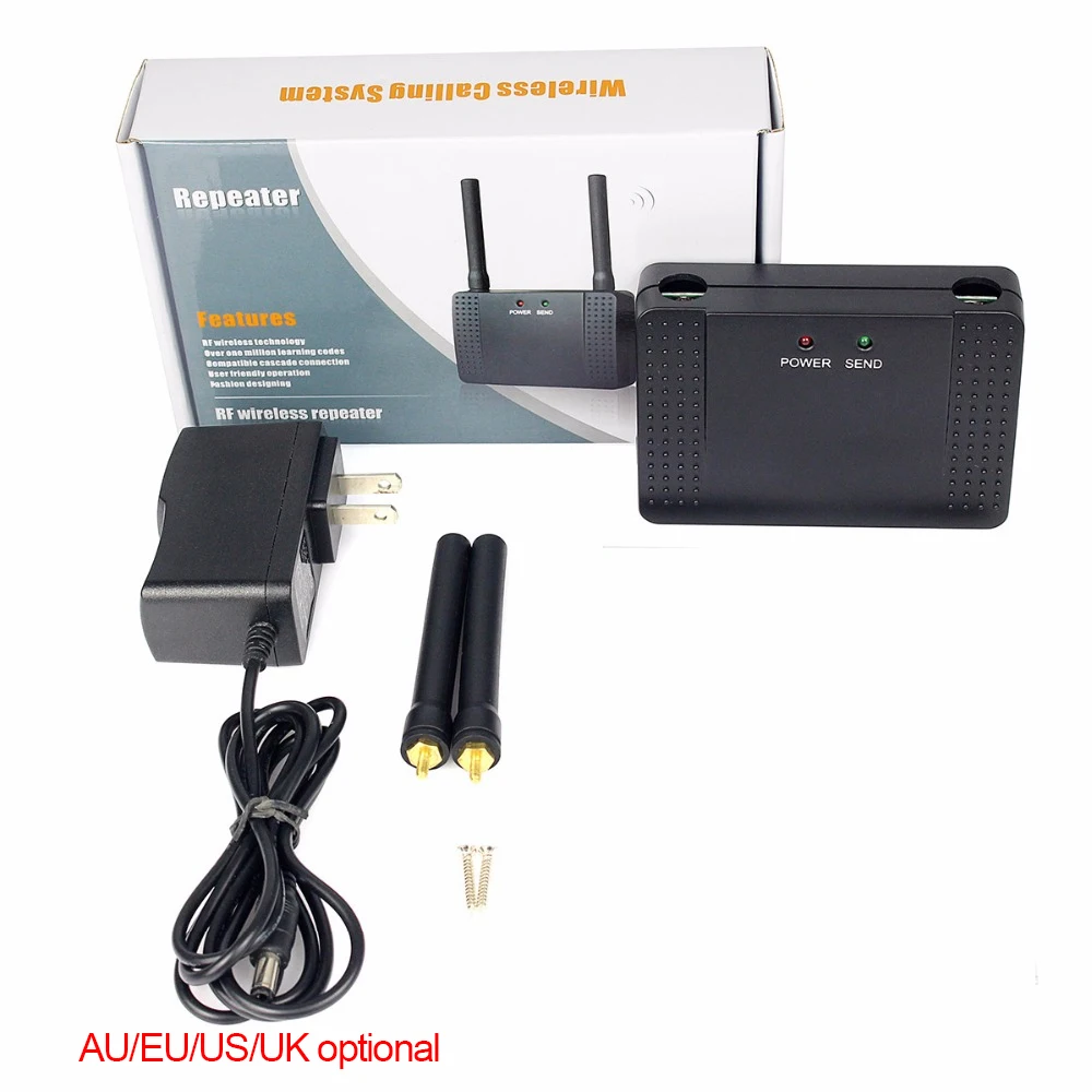 Retekess 433MHz 500mW Wireless Repeater Signal Amplifier Extender For Waiter Calling Restaurant Pager Customer Service Hotel
Retekess 433MHz 500mW Wireless Repeater Signal Amplifier Extender For Waiter Calling Restaurant Pager Customer Service Hotel