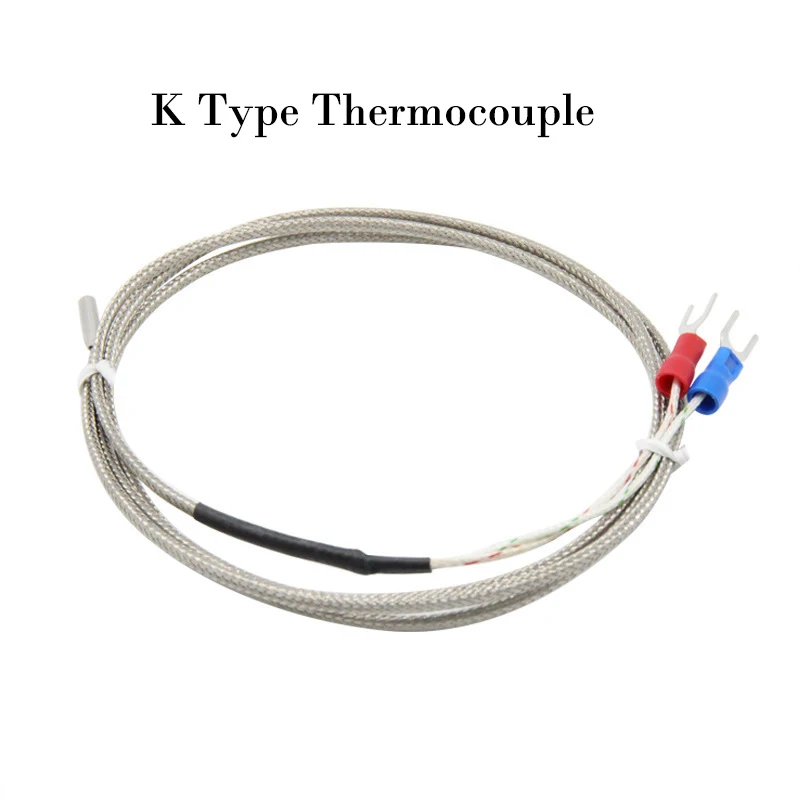 3pcs K Type Thermocouple Fitting Temperature Sensor Industrial Controller 3*15*1000 for RAMPS 1.4 Prusa Delta 3d Printer parts
3pcs K Type Thermocouple Fitting Temperature Sensor Industrial Controller 3*15*1000 for RAMPS 1.4 Prusa Delta 3d Printer parts