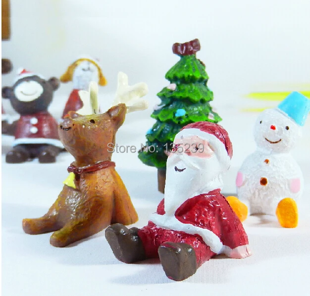 New arrival lovely cartoon Christmas decoration mini resin cute Christmas table figurine 20pcs/lot free shipping
New arrival lovely cartoon Christmas decoration mini resin cute Christmas table figurine 20pcs/lot free shipping