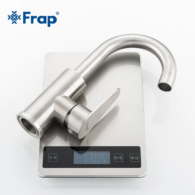 Frap New Arrival Hot and Cold Water mixer Brushed 304 stainless steel Bathroom Faucet Basin tap Bath Sink Faucet F1348
Frap New Arrival Hot and Cold Water mixer Brushed 304 stainless steel Bathroom Faucet Basin tap Bath Sink Faucet F1348