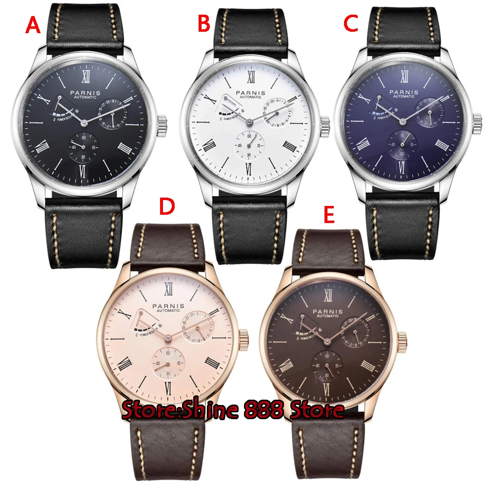 2017 New Arrival Parnis Power Reserve Automatic Watch Mechanical Bussiness Dress Men's Watches Mesh Thin Steel Band Gold Silver
2017 New Arrival Parnis Power Reserve Automatic Watch Mechanical Bussiness Dress Men's Watches Mesh Thin Steel Band Gold Silver