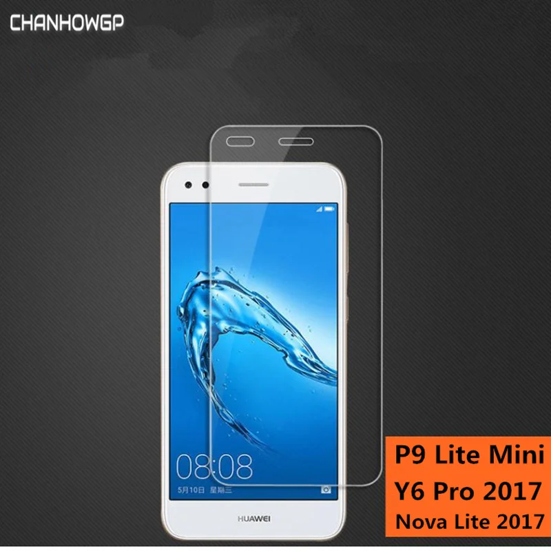 Закаленное стекло для Huawei P9 Lite Mini SLA L02 L22 Y6 Pro 2017 защита экрана на Nova стеклянный