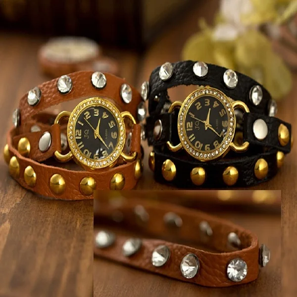 New Fashion Genuine Cow leather Watch women Ladies crystal Dress Quartz Wrist Watch Relogio Feminino kow020
New Fashion Genuine Cow leather Watch women Ladies crystal Dress Quartz Wrist Watch Relogio Feminino kow020