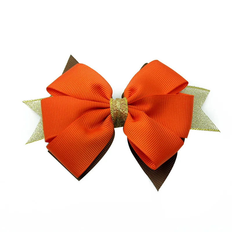 Pure Color Bowknot Hairpin Orange Ribbon Little Girl Cute Hair Accessories Baby Headdress Fashion Jewelry
Pure Color Bowknot Hairpin Orange Ribbon Little Girl Cute Hair Accessories Baby Headdress Fashion Jewelry