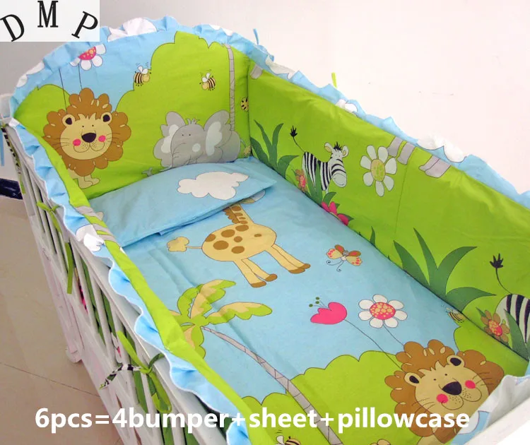 6PCS Lion Cute Animal Crib Bedding Set Soft cama bebe Baby Sheet Crib Bumpers Bumper Protector (4bumpers+sheet+pillow cover)
6PCS Lion Cute Animal Crib Bedding Set Soft cama bebe Baby Sheet Crib Bumpers Bumper Protector (4bumpers+sheet+pillow cover)