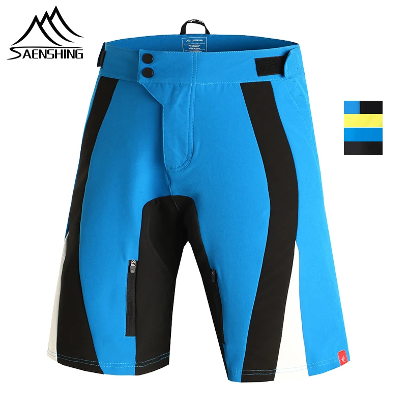 SAENSHING велосипедные шорты для мужчин горные MTB дышащие водонепроницаемые горного