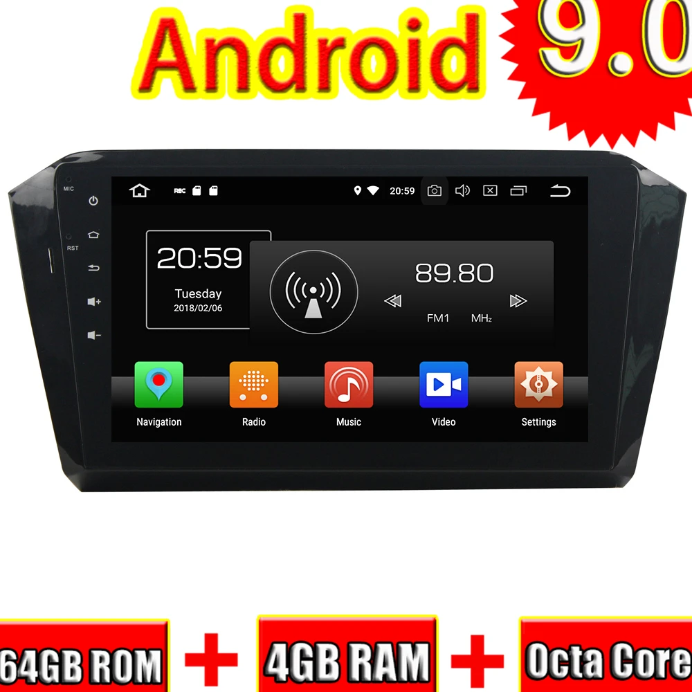 Topnavi Android 9.0 Car Media Center CD Player For VW Magotan 2016-2017 Audio Auto Radio Stereo Double DIN GPS Navigation NO DVD
Topnavi Android 9.0 Car Media Center CD Player For VW Magotan 2016-2017 Audio Auto Radio Stereo Double DIN GPS Navigation NO DVD