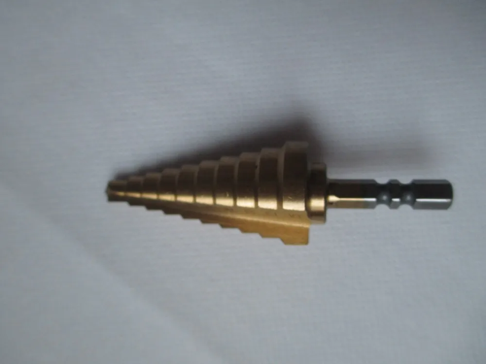 Fixmee Titanium-Coated Step HSS 4241 Drill bit Set 1/4" hex shank 6-25MM for wood metal
Fixmee Titanium-Coated Step HSS 4241 Drill bit Set 1/4" hex shank 6-25MM for wood metal