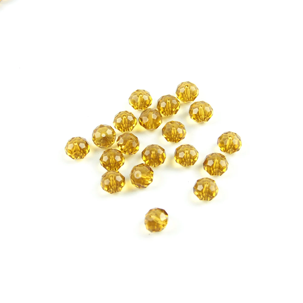 0.47Inch Glass Faceted Rondelle Crystal Beads Amber Color 700Pcs/Lot Diy Jewelry/Cloth Making Accessories Spacer Beads Wholesal
0.47Inch Glass Faceted Rondelle Crystal Beads Amber Color 700Pcs/Lot Diy Jewelry/Cloth Making Accessories Spacer Beads Wholesal
