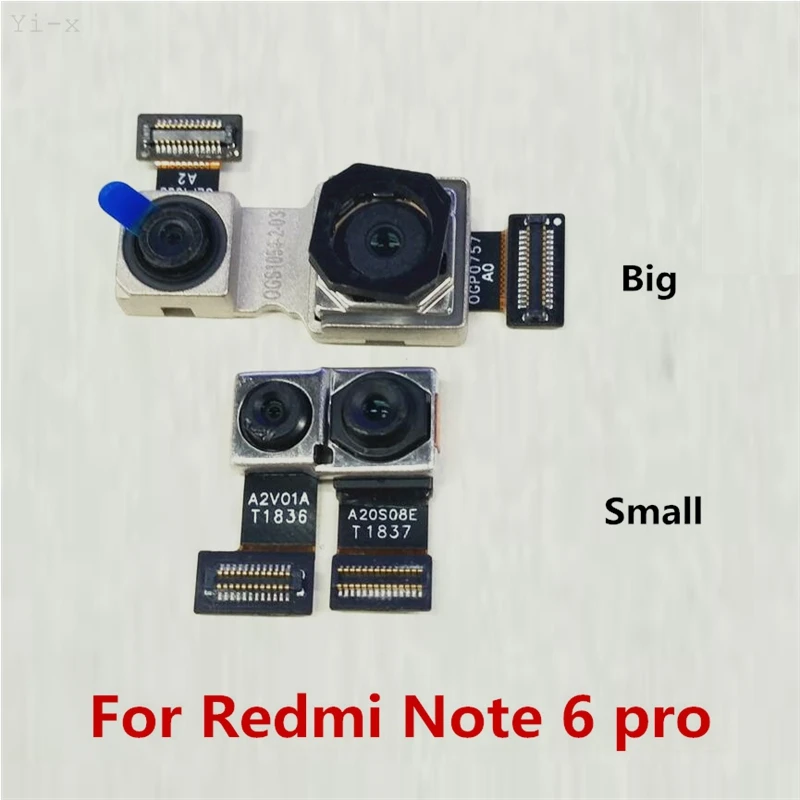 New Original Back Front rear Small Big camera Flex Cable for Xiaomi Redmi Note6 pro note 6 pro
New Original Back Front rear Small Big camera Flex Cable for Xiaomi Redmi Note6 pro note 6 pro