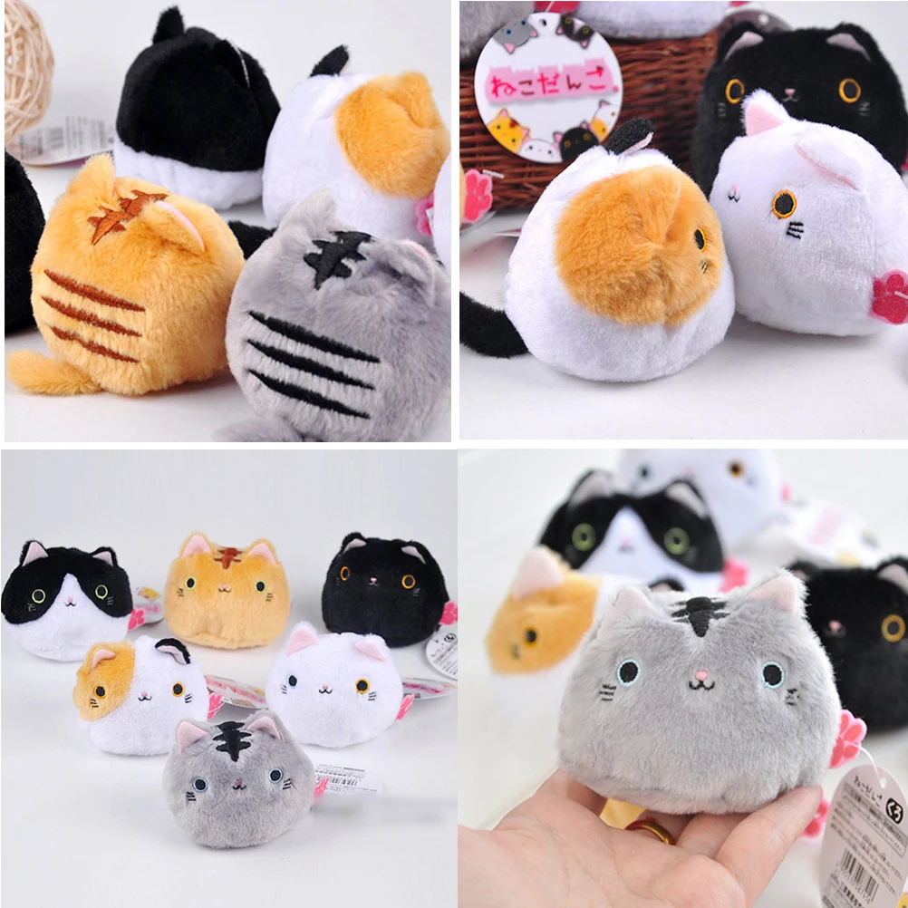 Kawaii 6colors 7CM Lovely Cute Cats Stuffed TOY Keychain Cat Gift plush TOY DOLL Kid's Party Birthday plush toys
Kawaii 6colors 7CM Lovely Cute Cats Stuffed TOY Keychain Cat Gift plush TOY DOLL Kid's Party Birthday plush toys