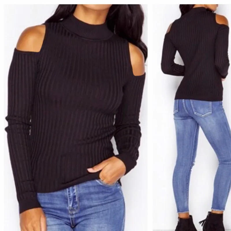 Autumn Winter Knitted Sweaters 2019 Plus Size Sexy FashionTop Pullovers Cold Shoulder Knitting Sweaters Bodycon Pullovers
Autumn Winter Knitted Sweaters 2019 Plus Size Sexy FashionTop Pullovers Cold Shoulder Knitting Sweaters Bodycon Pullovers