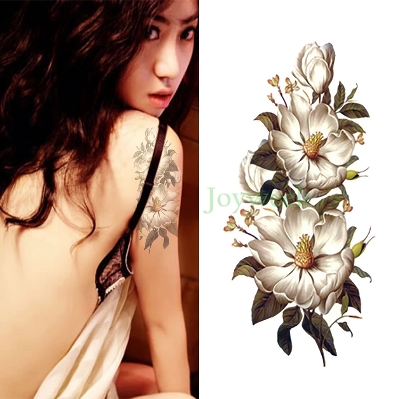 Waterproof Temporary Tattoo Sticker orchid Gardenia flower tatto stickers flash tatoo fake tattoos for women girl
Waterproof Temporary Tattoo Sticker orchid Gardenia flower tatto stickers flash tatoo fake tattoos for women girl