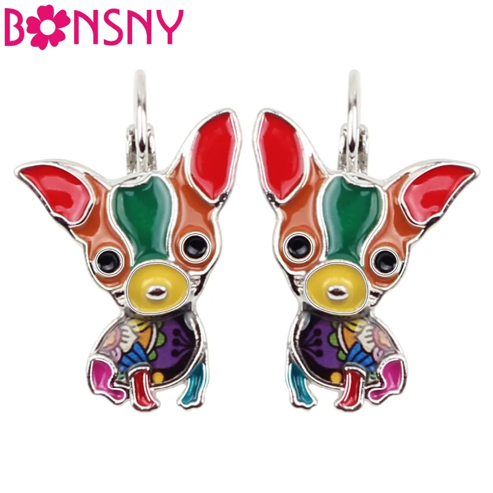 Bonsny Enamel Sitting Chihuahua Dog Earrings French Clip Stud Novelty Animal Jewelry For Girls Women Ladies Pet Decoration Bulk
Bonsny Enamel Sitting Chihuahua Dog Earrings French Clip Stud Novelty Animal Jewelry For Girls Women Ladies Pet Decoration Bulk
