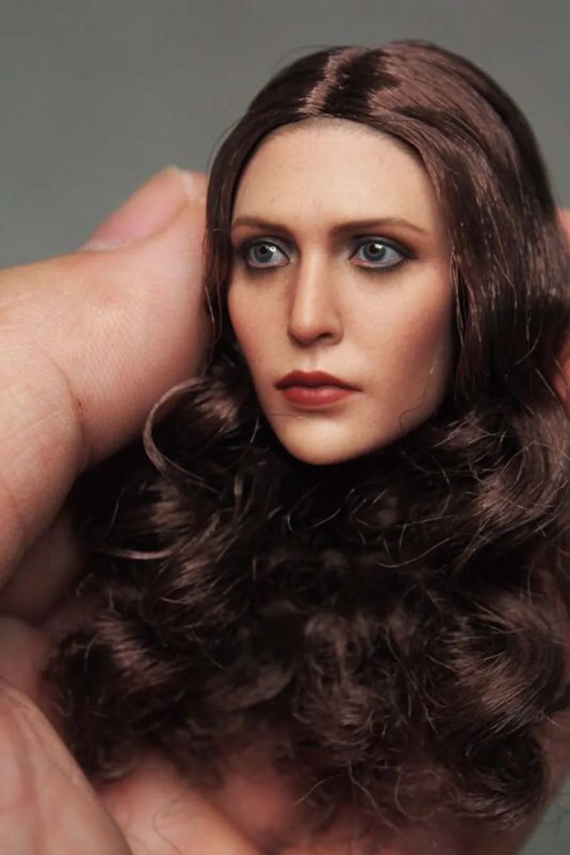 1/6 Scale Elizabeth Olsen Scarlet Witch Head Sculpt for 12" Action Figure doll Toys soldier model hobbies
1/6 Scale Elizabeth Olsen Scarlet Witch Head Sculpt for 12" Action Figure doll Toys soldier model hobbies