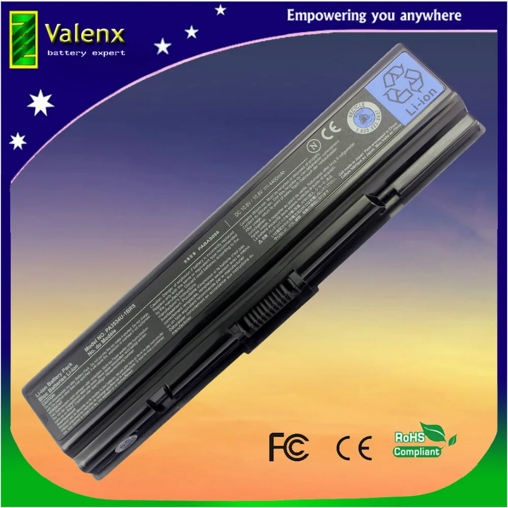 

Battery For Toshiba PA3533U-1BAS PA3534U-1BAS PA3534U-1BRS Satellite A200 A205 A210 A215 A300 L300 L450D L500 L505 L550 A500