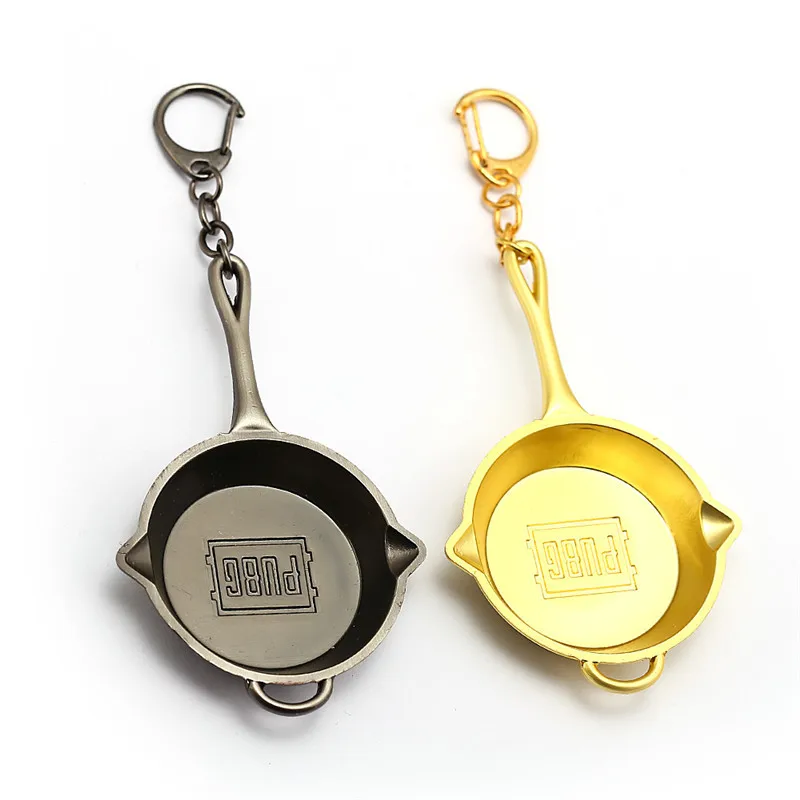 New Game Playerunknown's Battlegrounds Keychain Black Gold PUBG Metal Big Pan Key Chain Ring Portachiavi Porte Clef Men Jewelry
New Game Playerunknown's Battlegrounds Keychain Black Gold PUBG Metal Big Pan Key Chain Ring Portachiavi Porte Clef Men Jewelry