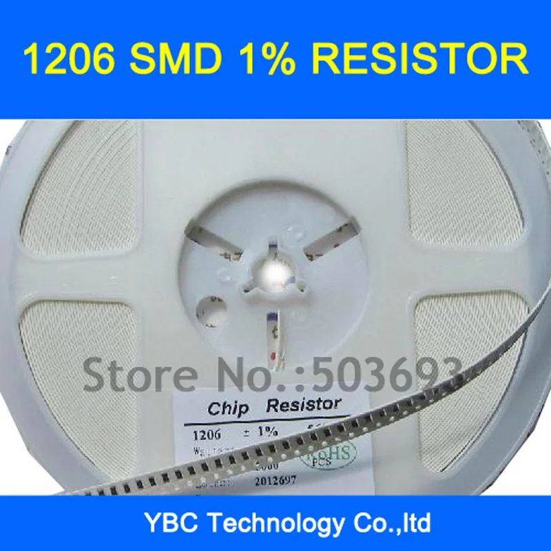 5000 шт., резистор 1206 SMD 1% 0R 1R ~ 10 м на ваш выбор (вы можете выбрать только одно значение)
5000 шт., резистор 1206 SMD 1% 0R 1R ~ 10 м на ваш выбор (вы можете выбрать только одно значение)