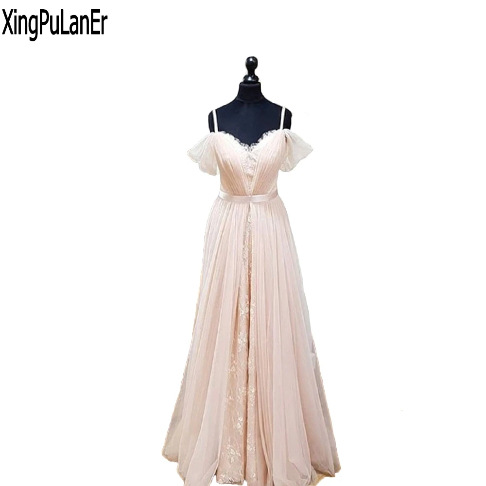 robe de soiree Straps Off The Shoulder See Through Back Lace Appliqued Prom Dress Plus Size Pageant Formal Gowns Homecoming
robe de soiree Straps Off The Shoulder See Through Back Lace Appliqued Prom Dress Plus Size Pageant Formal Gowns Homecoming