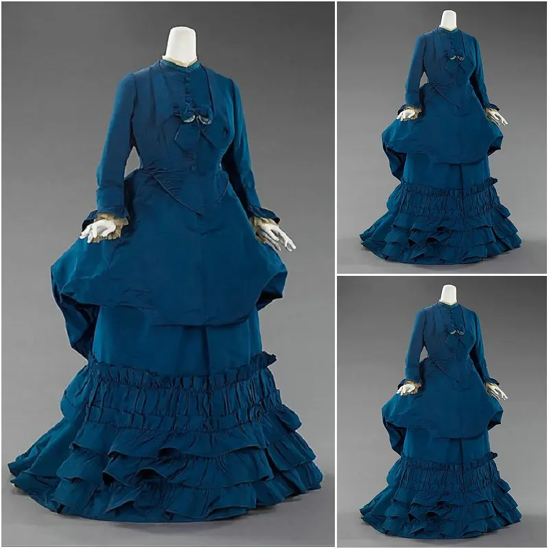 History!Customer-made Red Victorian dress 1860s Civil war Dress Scarlett Theater Costume Halloween Renaissance Dress V-542
History!Customer-made Red Victorian dress 1860s Civil war Dress Scarlett Theater Costume Halloween Renaissance Dress V-542