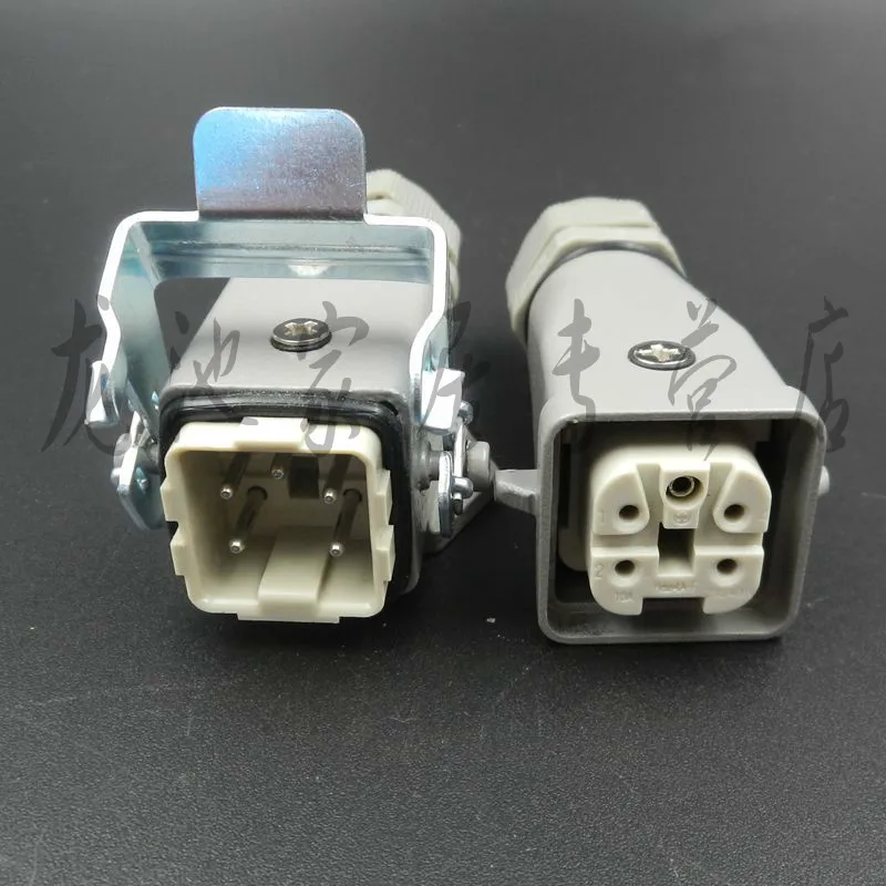 Heavy Load Connector H3A-HA-004+1 Surface Mounted Horizontal Plug Socket 5 Core Heat Flux Avenue 10A
Heavy Load Connector H3A-HA-004+1 Surface Mounted Horizontal Plug Socket 5 Core Heat Flux Avenue 10A