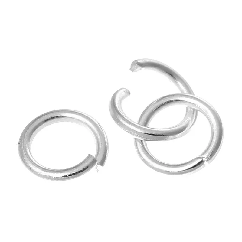 DoreenBeads открытые соединительные кольца из сплава, Круглый посеребренный цвет, 6 мм (2/8 дюйма) диаметр, 300 шт.
DoreenBeads открытые соединительные кольца из сплава, Круглый посеребренный цвет, 6 мм (2/8 дюйма) диаметр, 300 шт.