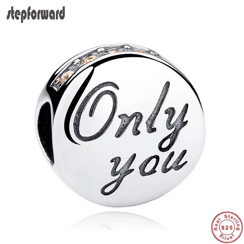 DIY Popular Engraving ONLY YOU letter 925 Sterling Siver Round Charm For Famous Chain Or Necklace
DIY Popular Engraving ONLY YOU letter 925 Sterling Siver Round Charm For Famous Chain Or Necklace