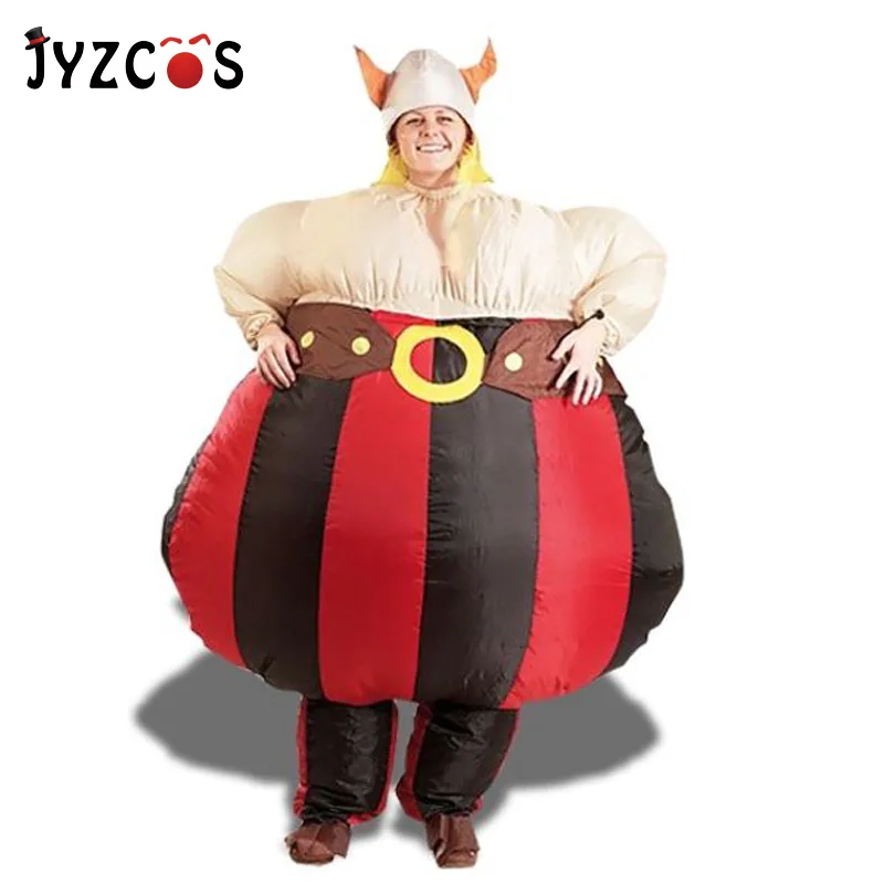 JYZCOS Inflatable Obelix Costume Asterix Obelix Cartoon Obelix Game Character Wickinger Fancy Dress Air Blown Outfit Promotion
JYZCOS Inflatable Obelix Costume Asterix Obelix Cartoon Obelix Game Character Wickinger Fancy Dress Air Blown Outfit Promotion