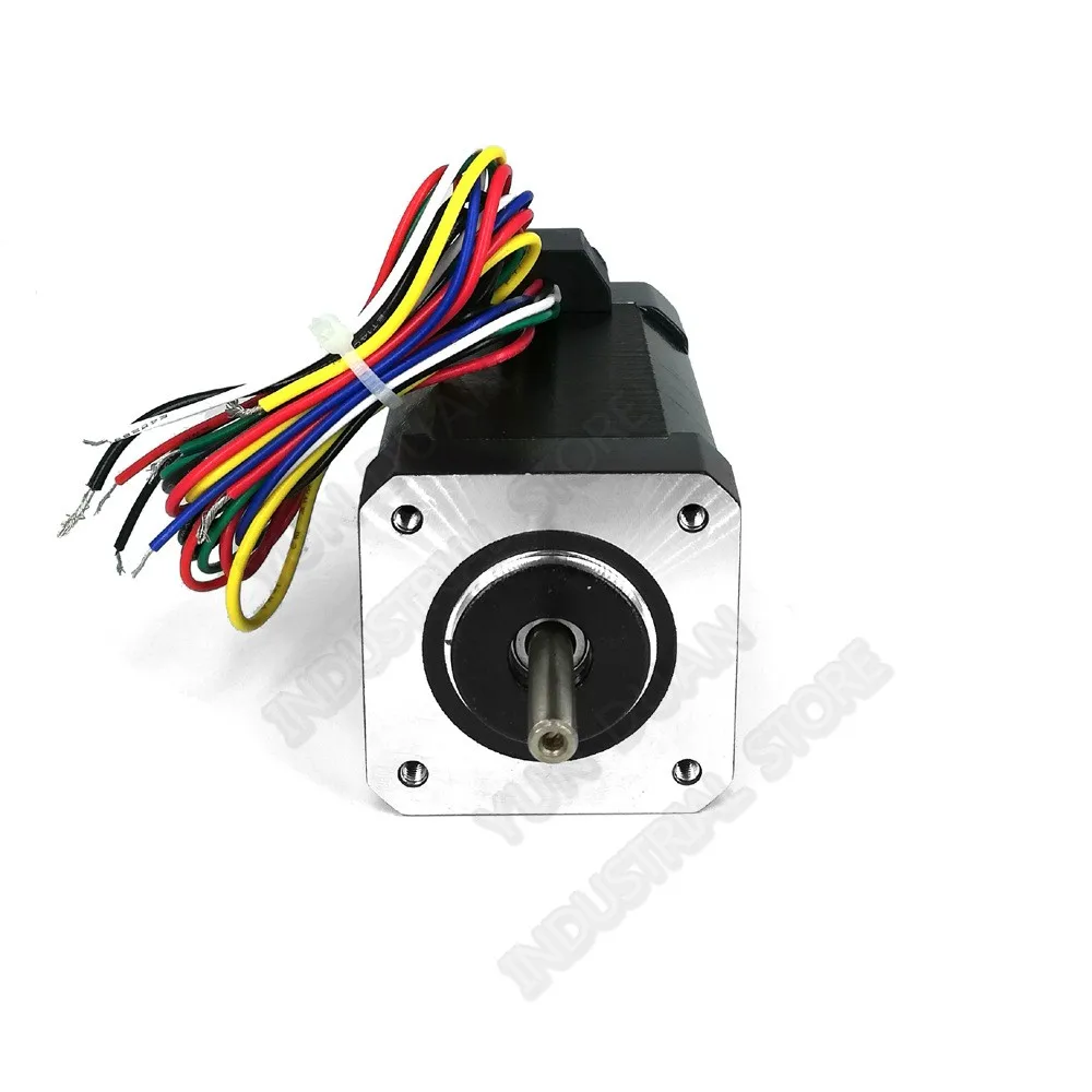 Brushless motor Nema17 30W 0.1Nm 14.3Oz-in DC 24V 42mm high speed 3000rpm Hall sensor 3PH 5mm shaft
Brushless motor Nema17 30W 0.1Nm 14.3Oz-in DC 24V 42mm high speed 3000rpm Hall sensor 3PH 5mm shaft