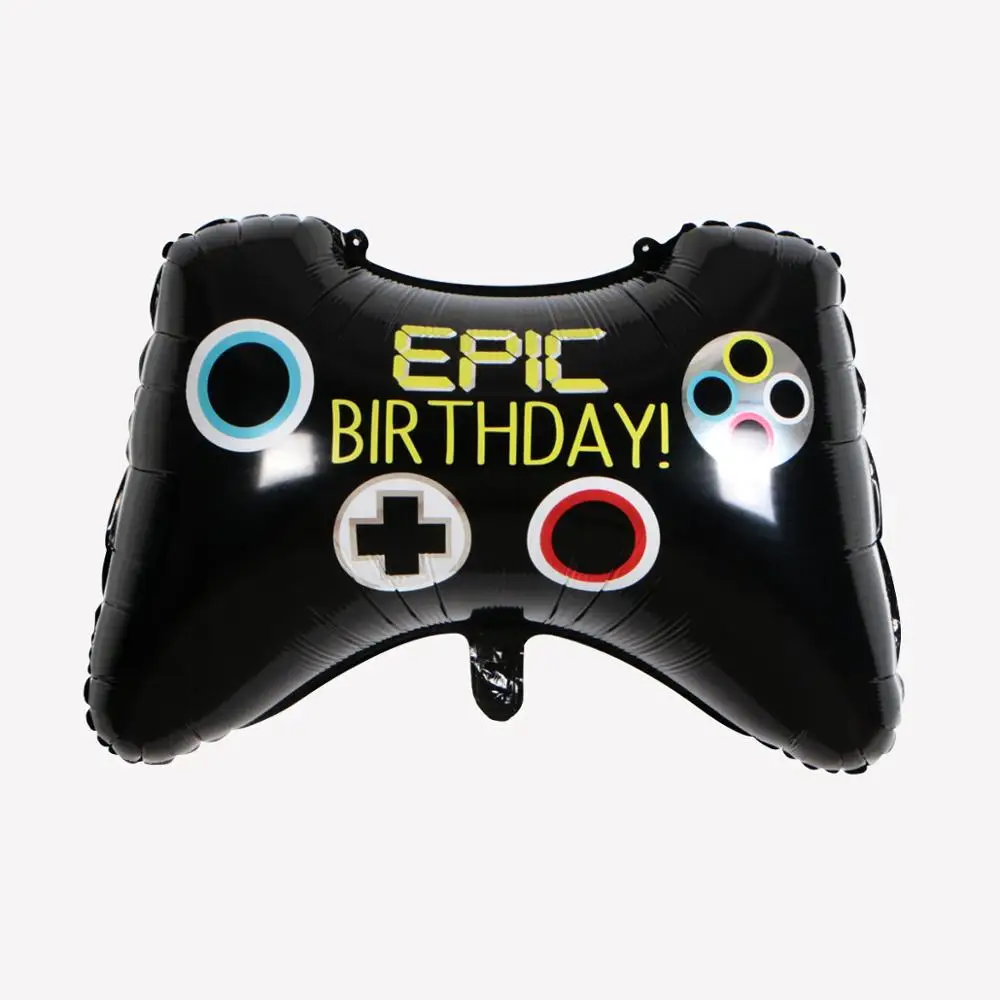 68*49cm Video Game Controller Aluminum Foil Balloon Children Birthday Party Decoration Internet Celebration Black Red Balloon
68*49cm Video Game Controller Aluminum Foil Balloon Children Birthday Party Decoration Internet Celebration Black Red Balloon