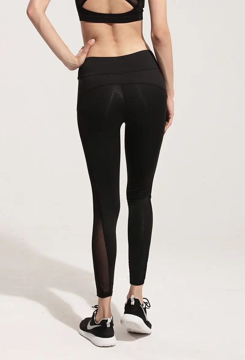 Fashion Women Ladies Fitness Workout Black Mesh Leggings for women pants sexy girl take exercise wear trousers
Fashion Women Ladies Fitness Workout Black Mesh Leggings for women pants sexy girl take exercise wear trousers
