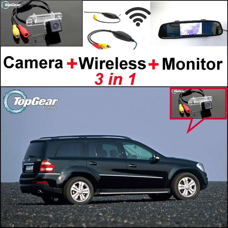 3-в-1 специальная Wi-Fi камера + беспроводной приемник + зеркальный монитор резервная парковочная система заднего вида для Mercedes Benz GL X164
3-в-1 специальная Wi-Fi камера + беспроводной приемник + зеркальный монитор резервная парковочная система заднего вида для Mercedes Benz GL X164