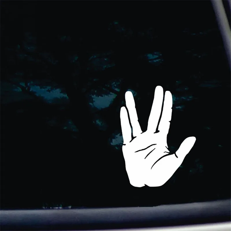 Live Long and Prosper die cut vinyl decal for windows car truck tool boxes laptop noteBook 5'' | Игрушки и хобби