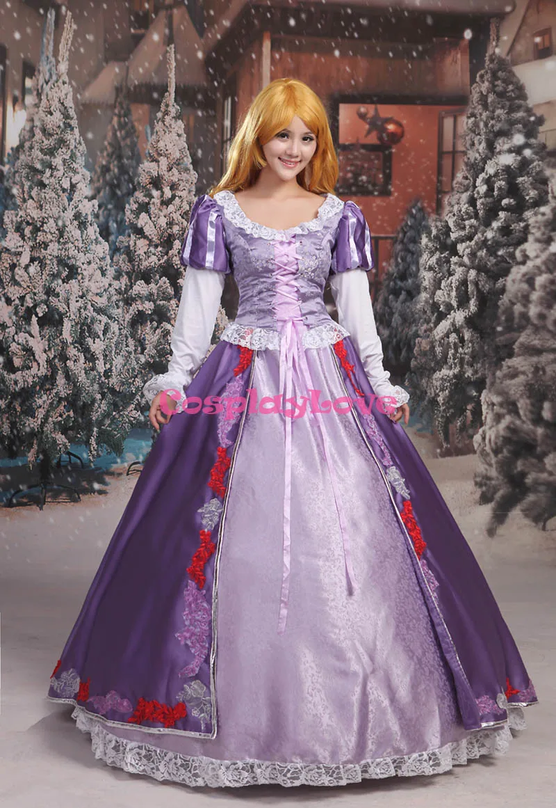 CosplayLove Custom Made Tangled Rapunzel Princess Purple Dress Cosplay Costume Cute For Halloween Christmas Party
CosplayLove Custom Made Tangled Rapunzel Princess Purple Dress Cosplay Costume Cute For Halloween Christmas Party