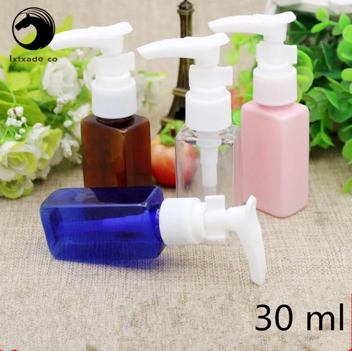 30ml Plastic Pump Square Bottle New Style mini Sample Shampoo Oil Toner Empty Cosmetic Containers Retail 50pcs Free Shipping
30ml Plastic Pump Square Bottle New Style mini Sample Shampoo Oil Toner Empty Cosmetic Containers Retail 50pcs Free Shipping