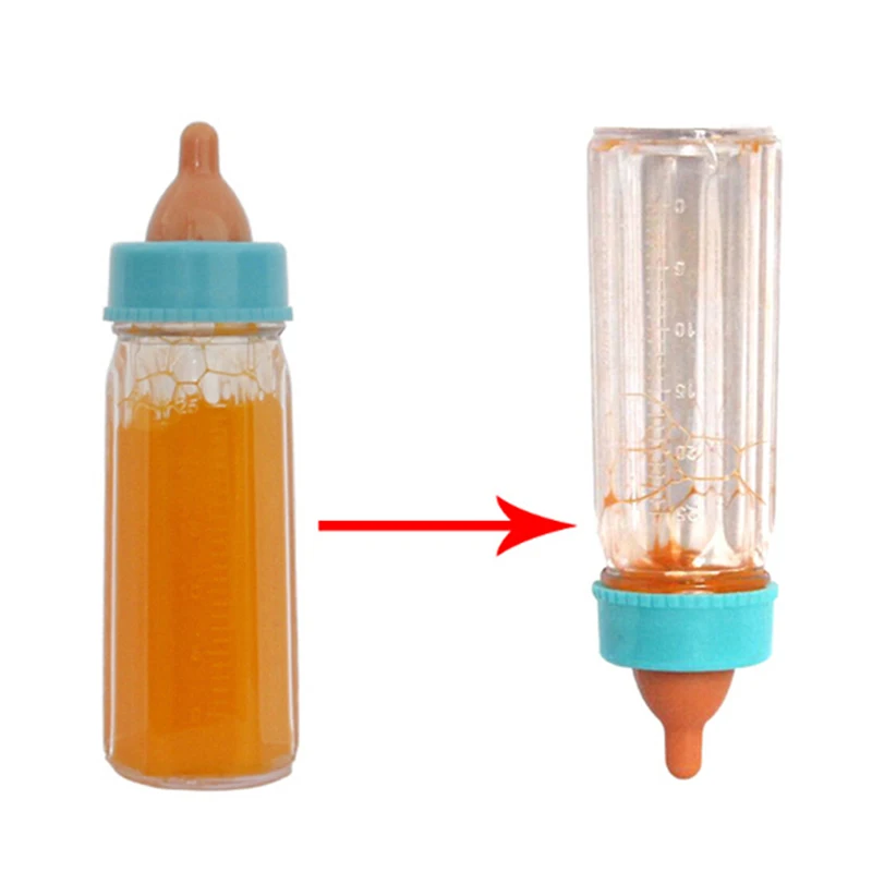 Magic Dolls Feeding Bottle Toy Milk Bottle Liquid Disappearing Milk Children Gift Toy Accessories Strange Magic Prop
Magic Dolls Feeding Bottle Toy Milk Bottle Liquid Disappearing Milk Children Gift Toy Accessories Strange Magic Prop
