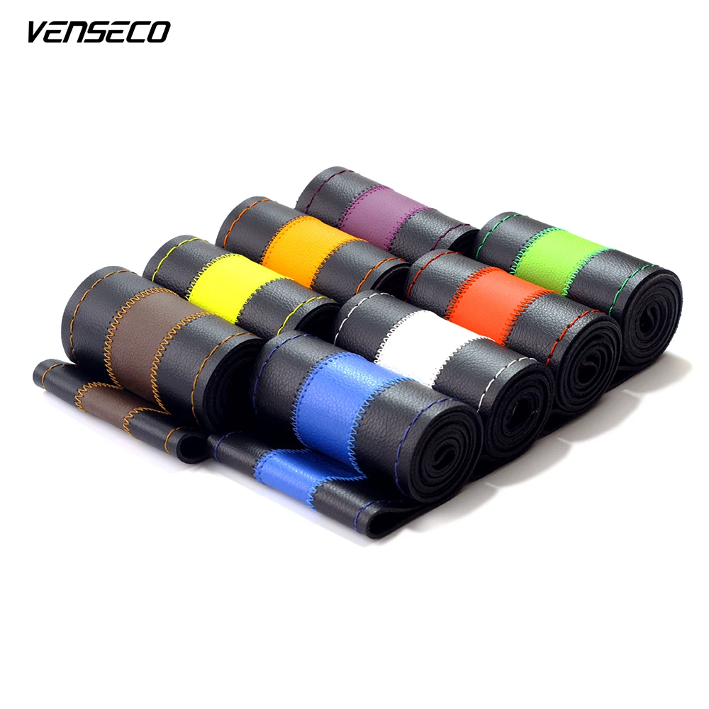 VENSECO universal steering wheel cover soft sewing steering cover multiple colors car steering wheel cover for volkswagen golf
VENSECO universal steering wheel cover soft sewing steering cover multiple colors car steering wheel cover for volkswagen golf