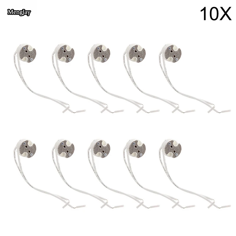 10x MR16 GU5.3 керамическая лампа Цоколь гнездо LED CFL галогенная лампа держатель с проводным разъемом
10x MR16 GU5.3 керамическая лампа Цоколь гнездо LED CFL галогенная лампа держатель с проводным разъемом