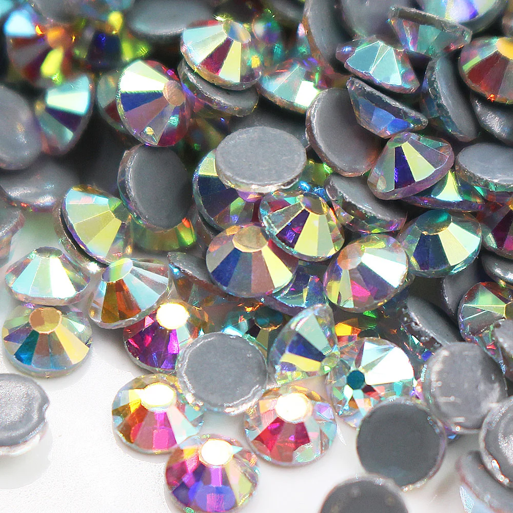 Hot Ss3-ss30 Shiny CrystalAB Smooth-back Rhinestones Adhesive Bling Crystals Strass Hotfix Rhinestones For Clothes Dress Gems
Hot Ss3-ss30 Shiny CrystalAB Smooth-back Rhinestones Adhesive Bling Crystals Strass Hotfix Rhinestones For Clothes Dress Gems