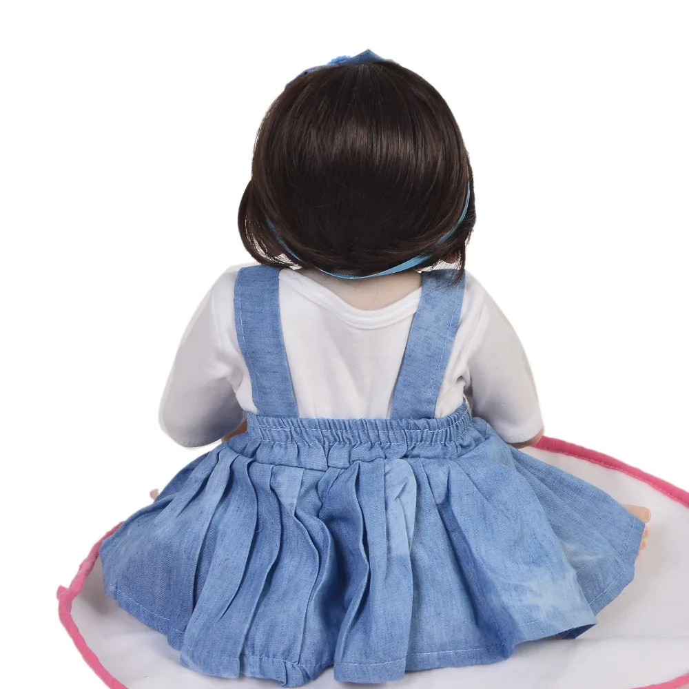 Special 19'' Reborn Baby Dolls Girl Full Silicone Vinyl Body True To Life Boneca Reborn 48 Cm Alive Princess For Kids Partner 
Special 19'' Reborn Baby Dolls Girl Full Silicone Vinyl Body True To Life Boneca Reborn 48 Cm Alive Princess For Kids Partner