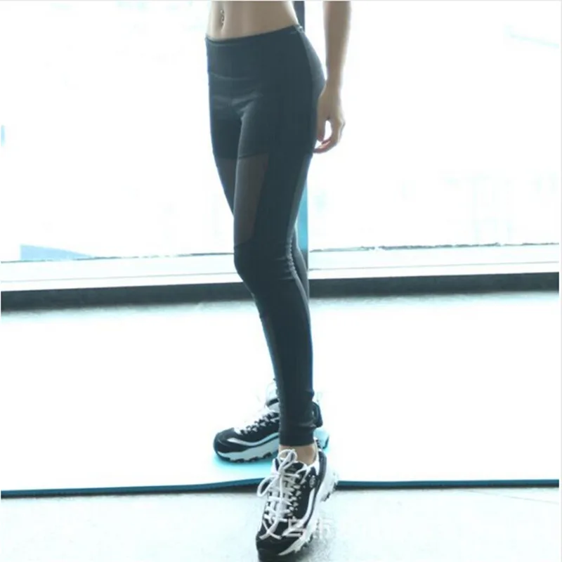 Lady's Sportswear Breathable Fitness Gym Tights Sexy HTLD Black And White Stripe Mesh Yarn Patchwork Exercise Women Yoga Pants
Lady's Sportswear Breathable Fitness Gym Tights Sexy HTLD Black And White Stripe Mesh Yarn Patchwork Exercise Women Yoga Pants