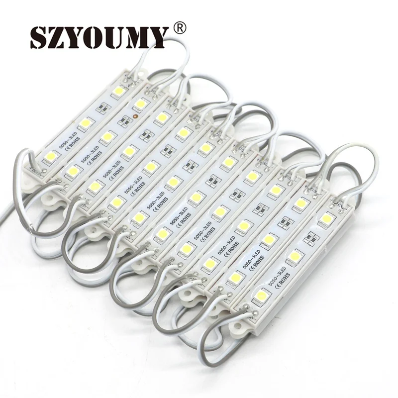 SZYOUMY 5050 SMD 3 Светодиодные модули IP65 водонепроницаемый DC 12 В светло-зеленый красный синий теплый белый знак светодиодная задняя подсветка s дл...
SZYOUMY 5050 SMD 3 Светодиодные модули IP65 водонепроницаемый DC 12 В светло-зеленый красный синий теплый белый знак светодиодная задняя подсветка s дл...