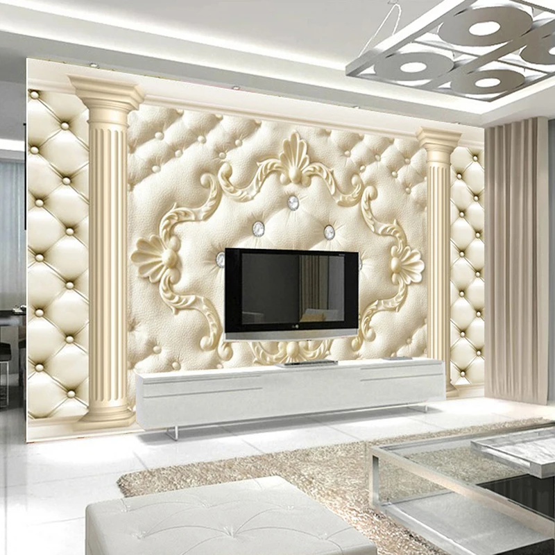 Custom 3D Wall Murals Wallpaper European Style Soft Pack Living Room Sofa TV Background Waterproof Self Adhesive Mural Wallpaper
Custom 3D Wall Murals Wallpaper European Style Soft Pack Living Room Sofa TV Background Waterproof Self Adhesive Mural Wallpaper