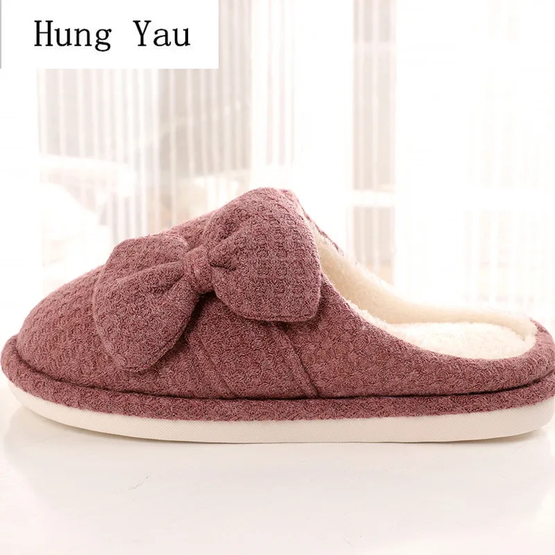 Women Slippers Flips Flops 2018 Winter Warm Shoes Butterfly-knot Fashion Solid Platform Female Slides Non-slip Flat Indoor
Women Slippers Flips Flops 2018 Winter Warm Shoes Butterfly-knot Fashion Solid Platform Female Slides Non-slip Flat Indoor