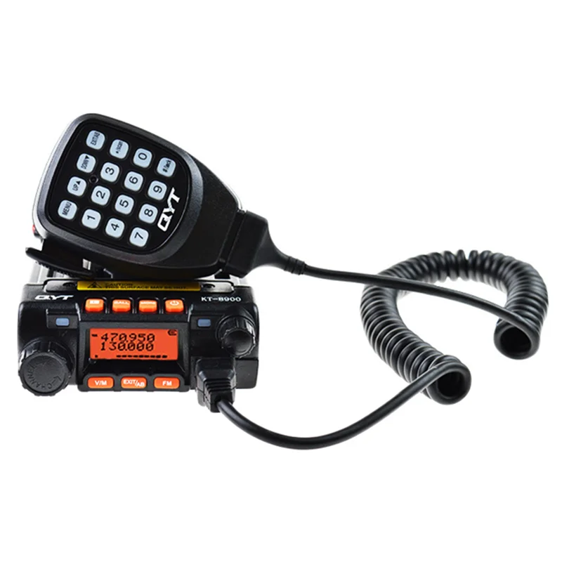 QYT KT 8900 мини мобильное радио двухдиапазонный 136 174/400 480 МГц 25 Вт Высокая мощность