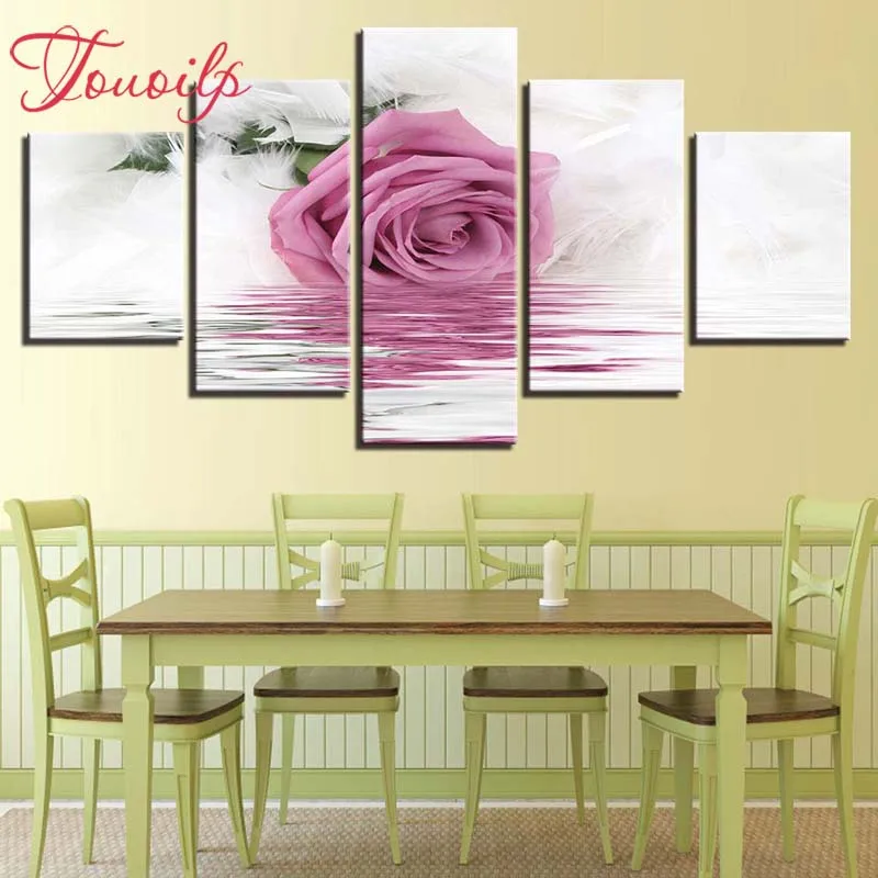 touoilp 5D DIY Full Square&round 5pcs Pink rose 5d Diamond Painting Combination diamond Embroidery Mosaic Home Decor painting
touoilp 5D DIY Full Square&round 5pcs Pink rose 5d Diamond Painting Combination diamond Embroidery Mosaic Home Decor painting