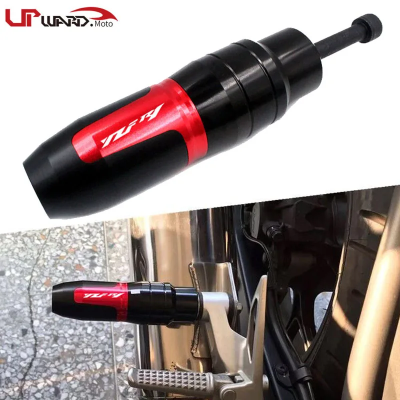 For Yamaha YZF-R1 YZFR1 YZF R1 R1M R1S YZF-R1M Motorcycle CNC Frame Crash Pads Exhaust Sliders Crash Protector With logo
For Yamaha YZF-R1 YZFR1 YZF R1 R1M R1S YZF-R1M Motorcycle CNC Frame Crash Pads Exhaust Sliders Crash Protector With logo